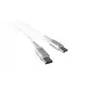 Type C-C, 2Metre, 100WATT PD Hızlı Şarj Kablosu, REMORAX Wahoo (1Ad x 2Metre Beyaz)