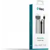 ttec AlumiCable Trio Şarj Kablosu 1mt. Type-C, Lightning, Micro USB