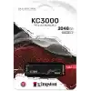 Kingston KC3000 2TB PCI-Express 4.0 7000/7000 Mb/s M.2 SSD Bellek SKC3000D/2048G