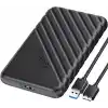 ORICO USB3.0 2.5 inç Hdd 6TB Ssd Harici Slim Harddisk Kutusu,, Siyah