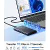 ORICO USB3.0 2.5 inç Hdd 6TB Ssd Harici Slim Harddisk Kutusu,, Siyah