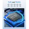 ORICO USB3.0 2.5 inç Hdd 6TB Ssd Harici Slim Harddisk Kutusu,, Siyah