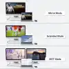 Coverzone Type-C to DP Kablo, 8K 60Hz 200cm Yüksek Hızlı, Tip C to Displayport Kablo 2 Metre Uzunluğu USB C Displayport 200cm ZR858