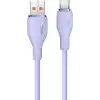 Baseus Pudding Hızlı Şarj Özellikli Type-C Kablo 100W, 1.2 Metre, Mor