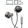 MBL255 Type-C Oyun Destekli Şarj Girişli Mıknatıslı Stereo Tak Çalıştır Yüksek Ses Pubg Kulaklık