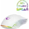 Rampage SMX-G68 SPEAR Full RGB 7200DPI 7D Makrolu Gaming Oyuncu Mouse (Beyaz)