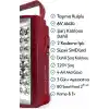Kamp Lambası ve Portatif Işıldak Usb Şarj 6v Akülü 80 Saat - 3 gün Aydınlatma 24 Smd Led Işıldak Lamba 220v Şarj - USB Şarj Çıkışlı