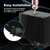 Scythe Mugen 6 Dual Fan Black Edition CPU Hava Soğutucu, Intel LGA1700, LGA1151, AMD AM5, AM4 Desteği, 120mm, Tek Kule, Alüminyum Üst Kapak (Mugen 6 Dual Fan Black Edition)
