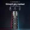 S-link PRZ01 PrizHive 3 Metre 1860 Joule 1.5mm 1 Usb 1 TypeC 2.1A/5V 16A 250V 3680W 10lu Akım Korumalı Priz