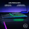Razer Ornata V3 X - Düşük Profilli Oyun Klavyesi (Sessiz Membran Anahtarlar, Sıvı Dökülmesine Dayanıklı Tasarım, Ergonomik Bilek Desteğ) TR Düzeni | Siyah