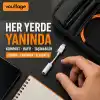 USB-C To 3.5mm Jak Kulaklık Adaptörü - Dijital Dönüştürücü - Tüm Cihazlarla Uyumlu - Beyaz - Kompakt Tasarım - Yüksek Kaliteli Ses - Taşınabilir
