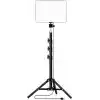 SMAYLİNG LED Video Işık Seti - Ayarlanabilir Tripod, USB Kontrollü Sıcak/Soğuk Işık, 3 Mod & 10 Parlaklık Seviyesi, YouTube Çekimi, Canlı Yayın, Fotoğrafçılık ve Makyaj Işığı