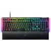 Razer BlackWidow V4 (Yeşil Anahtar) - Chroma RGB mekanik oyun klavyesi - Razer Snap Tap (tıklamalı mekanik anahtarlar, 6 özel makro tuşu, avuç içi dayanağı) TR düzeni | Siyah