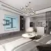 North Bayou NB P6 LCD LED 40–80 inch Uyumlu Ultra Ince Hareketli TUV Sertifikalı Tv Askı Aparatı