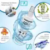 Zolx Ekran Temizleme Seti 250ML + Temizleme Bezi Lcd, Led, Ekran, Laptop, Tablet, Bilgisayar, Televizyon, Cep Telefonu, Gözlük, Kamera, Koruyucu Ve Parlatıcı Doğal Temizleme