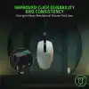 Razer Orochi V2-950 saate kadar pil ömrüne sahip mobil kablosuz oyun faresi (Ultra hafif tasarım, HyperSpeed Kablosuz ve Bluetooth, 2. Nesil Mekanik Fare Anahtarları) Beyaz