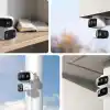 Tapo C246D | 2K 3MP Çift Lensli Akıllı Güvenlik Kamerası | Pan/Tilt | İç ve Dış Mekan | IP65 | AI Hareket, Kişi ve Evcil Hayvan Algılama | Renkli Gece Görüşü | Çift Yönlü Ses