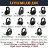 HyperX Cloud 3, Cloud 2, Cloud 1, Cloud Alpha, Flight, Stinger, Core Uyumlu Soğutucu Jel Kulaklık Pedi - İpeksi Serin Kumaş & Hafızalı Köpük (Memory Foam) Kulaklık Süngeri (Soğutucu Jel - Kumaş)