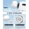 AirPods Pro & AirPods Pro 2. Nesil için 3 Çift Yedek Kulak Uçları, Gürültü Azaltma Delikli Silikon Kulak Ucu Ağrısı Yok, Kaymaz Yumuşak Kulak Uçları Airpods Pro/Pro 2 ile Uyumlu (Boyutlar