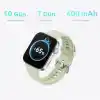 HUAWEI WATCH FIT 3 Akıllı Saat, iOS ve Android ile uyumlu, 1.82 inç AMOLED Ekran, Ultra İnce Tasarım, Kapsamlı Sağlık Takibi, Kapsamlı Sağlık Yönetimi, 10 Güne Kadar Pil Ömrü, Beyaz
