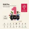 ttec Kidi Pro AMOLED Ekranlı GPS 4G Sim Kartlı Akıllı Çocuk Saati, 2KSW03 (Panter Siyahı)