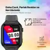 ttec Kidi Pro AMOLED Ekranlı GPS 4G Sim Kartlı Akıllı Çocuk Saati, 2KSW03 (Panter Siyahı)