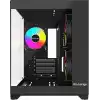 Nova 3 Rgb Fanlı Temperli Cam Panel Boş m-ATX Gaming Oyuncu Bilgisayar Kasası