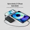 Belkin BoostCharge Power Bank, Entegre Kablolu Taşınabilir Şarj Cihazı 10K PD 20W - USB-C Güç Dağıtımı, iPhone Power Bank iPhone 17 Serisi, iPad Pro, Galaxy S25 ve Daha Fazlası için Hızlı Şarj