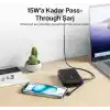 Belkin BoostCharge Power Bank, Entegre Kablolu Taşınabilir Şarj Cihazı 10K PD 20W - USB-C Güç Dağıtımı, iPhone Power Bank iPhone 17 Serisi, iPad Pro, Galaxy S25 ve Daha Fazlası için Hızlı Şarj