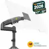 North Bayou NB H100 Ergonomic 17-32 Amortisörlü 2-9 kg Monitör Standı