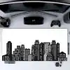 Minesk 90X40 CM XXL Gaming Mouse Pad [High Density Hybrid Kumaş] [Kaymaz Taban] [Yüksek Çözünürlüklü Baskı] Fare Altlığı Oyuncu Mousepad (The City)