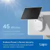 Tapo C410 KIT, 2K 3MP, Renkli Gece Görüşü, Şarj Edilebilir, IP65 Sertifikalı, Yerel/Bulut Depolama, 110° Açılı, Güneş Paneli Dahil, Kablosuz Bataryalı Güvenlik Kamerası Kiti