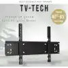 TvtechPlus Televizyon Duvar Askı Aparatı, 40-85 inç (102-216cm) VESA 400x400-600x400-600x500-700x500 max 50kg/110LBS-Kilitli Sistem-Sarsılmaz-Depreme karşı-Çocuk kilitli - Kavisli/Curved