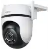 Tapo C520WS, 2K QHD Dış Mekan Wi-Fi/Ethernet Güvenlik Kamerası, Hareket Tespit/Takibi, 360°, IP66 Su Geçirmez, Renkli Gece Görüşü, Çift Yönlü Ses, Bulut/Yerel Depolama, Sesli ve Işıklı Alarm