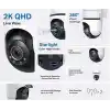 Tapo C520WS, 2K QHD Dış Mekan Wi-Fi/Ethernet Güvenlik Kamerası, Hareket Tespit/Takibi, 360°, IP66 Su Geçirmez, Renkli Gece Görüşü, Çift Yönlü Ses, Bulut/Yerel Depolama, Sesli ve Işıklı Alarm