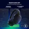 Razer Barracuda X - Kablosuz Çoklu Platform Oyun ve Mobil Kulaklık (SmartSwitch Çift Kablosuz, Ergonomik Tasarım, TriForce 40mm, Kardioid Mikrofon, Kulaklık Üstü Kontroller, 50 saat Pil USB-C) Siyah