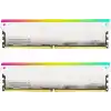 V-Color Manta XSky RGB 32GB (2x16GB) DDR5 6400MT/s CL32 1.4V, AMD EXPO Uyumlu, SK Hynix IC, Beyaz Masaüstü Bellek RAM / TMXSAL1664832WWK