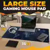 World XXL Profesyonel Ekstra Büyük Mouse Pad ve Bilgisayar Oyunu Mouse Mat Oyun Klavyesi Kaymaz Mouse Padler Masa için 89,9 cm x 39,9 cm Ev Ofis Masa Pedi Klavye ve Oyun Pedi için Fare Altlığı