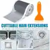 Jouis Mutfak Lavabo Duşakabin Küvet Süzgeci Saç Toplayıcı Banyo Gider Tıkanma Önleyici Elek Kesilebilir PVC File, Herhangi Bir Uzunlukta Kendin Yap Kullan At Duş Tahliyesi Kapak Süzgeci 4 Metre