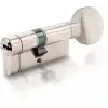 Kale Kilit 164KTBSM Kilit Göbeği, Tuzaklı - Mandallı Kilit Silindiri, Barel (68 mm, Nikel)