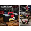 Super Bag 16 İnç Plastik Takım Çantası, Organizer Bölmeli Alet Çantası, Kilitli El Aleti Saklama ve Taşıma Kutusu, Ev Garaj Atölye Kullanımı, ASR2017