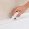Kendinden Yapışkanlı Su Geçirmez İzolasyon Bandı – 3,2 m PVC Köşe ve Kenar Koruma Şeridi, Lavabo, Küvet, Duş ve Mutfak (Beyaz)