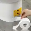 Kendinden Yapışkanlı Su Geçirmez İzolasyon Bandı – 3,2 m PVC Köşe ve Kenar Koruma Şeridi, Lavabo, Küvet, Duş ve Mutfak (Beyaz)