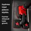 Vidasız 3POD Barfiks Aleti Montaj Ultra Güçlü, 92-120 Cm Arası - Ayarlanabilir Barfiks Demiri, Kapı Barı ve Çekme Barı,Çelik Yapı, Barfiks Çubuğu, Üst Vücut Egzersizi, Fitness,Barfix, Barfiks Barı