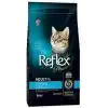 REFLEX PLUS Yetişkin 34/12 Somonlu Kedi Maması 8 Kg