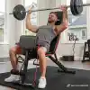 Sporsize Adjustable Shuttle Weight Bench – Ayarlanabilir Ağırlık ve Mekik Sehpası, 7 Sırt Açısı & 3 Oturma Pozisyonu, Katlanabilir Çelik Gövde, Ev Tipi Profesyonel Kullanım