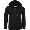 Anthony Jackson Erkek Kapüşonlu Fermuarlı Sweatshirt ONYX