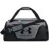 Under Armour UA Undeniable 5.0 Duffle XS Unisex Yetişkin Spor Çanta Pitch Gray Medium Heather/Black/Black Tek Beden