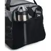 Under Armour UA Undeniable 5.0 Duffle XS Unisex Yetişkin Spor Çanta Pitch Gray Medium Heather/Black/Black Tek Beden
