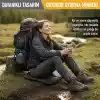 Haegs Outdoor Oturma Minderi, Kamp Matı, Yürüyüş, Stadyum ve Seyahat İçin Katlanabilir Su Geçirmez Oxford Kumaş Termal Oturma Minderi,